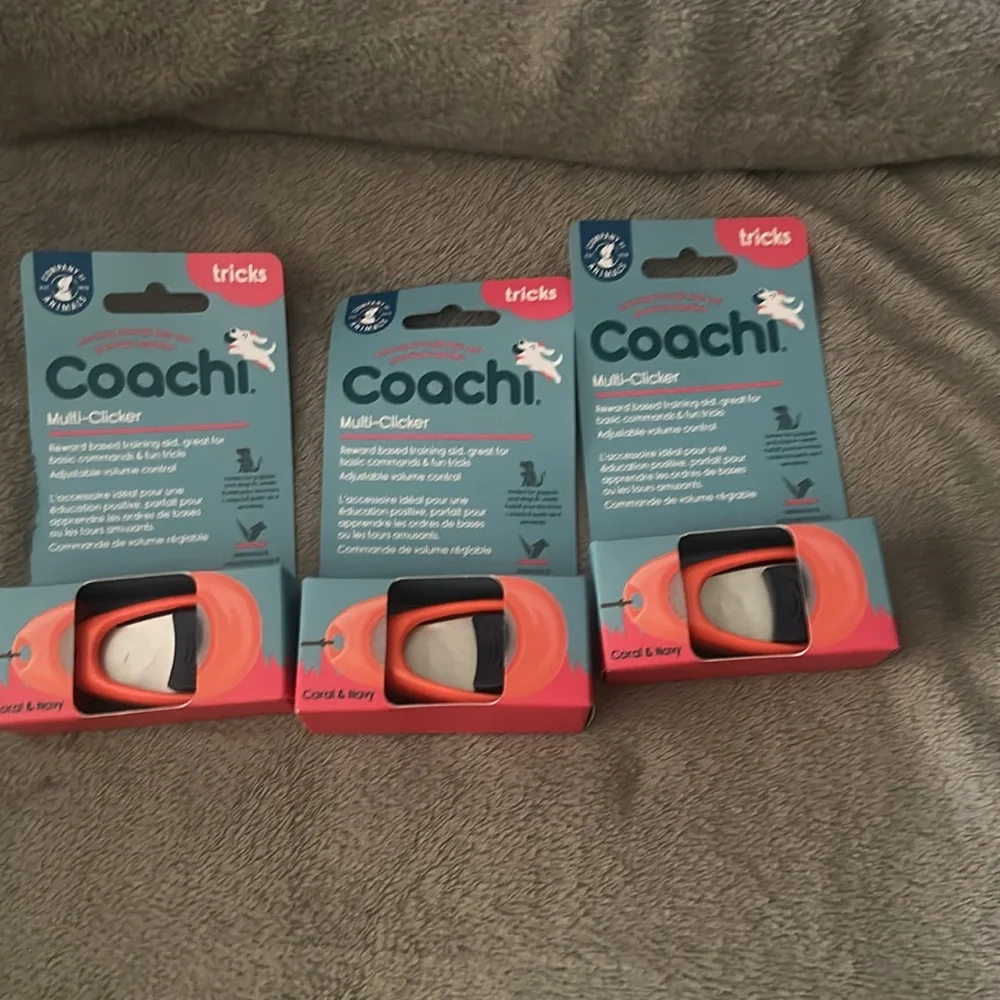 Coachi Multi-Clicker in Orange and Blue